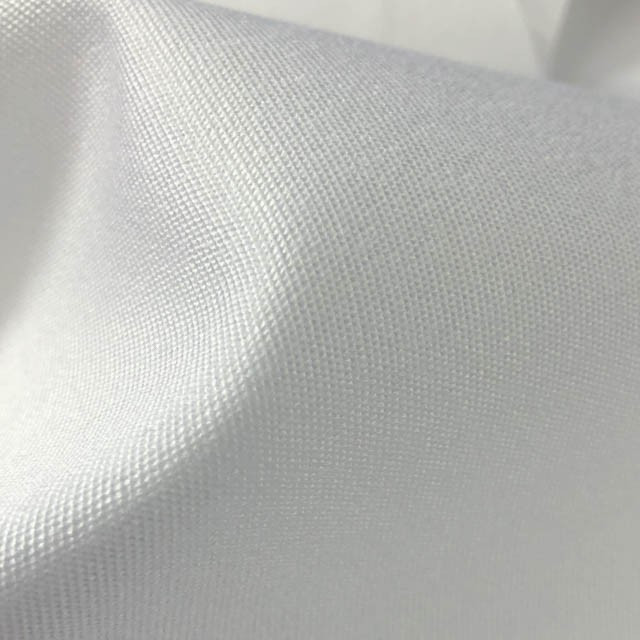 160 cm White Teflon-Coated Outdoor Fabric - Maison Klem